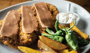 Cachopo vegano exclusivo de Con 2 Fogones